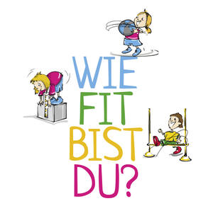 Schriftzug Wie fit bist du (Quelle: Sportland OÖ)