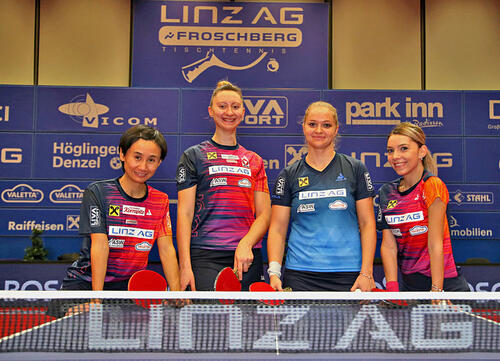 Tischtennis Damen Linz AG Froschberg (Quelle: Plohe)