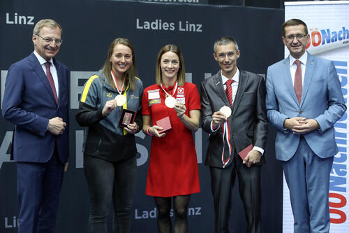 Stelzer, Hager, Plank, Weidlinger, Achleitner (Quelle: Volker Weihbold/OÖN)